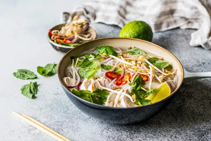 Pho Ga vietnamese soup noodles